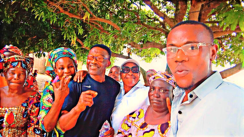 Our U.N Peace Ambassador With CEO PZT and The Widows